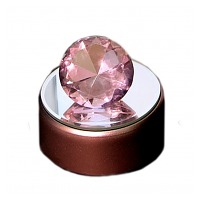 Кристалл розовый 5 см